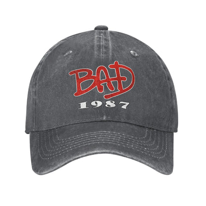 Michaels Jacksons Bad Tour Baseball Cap