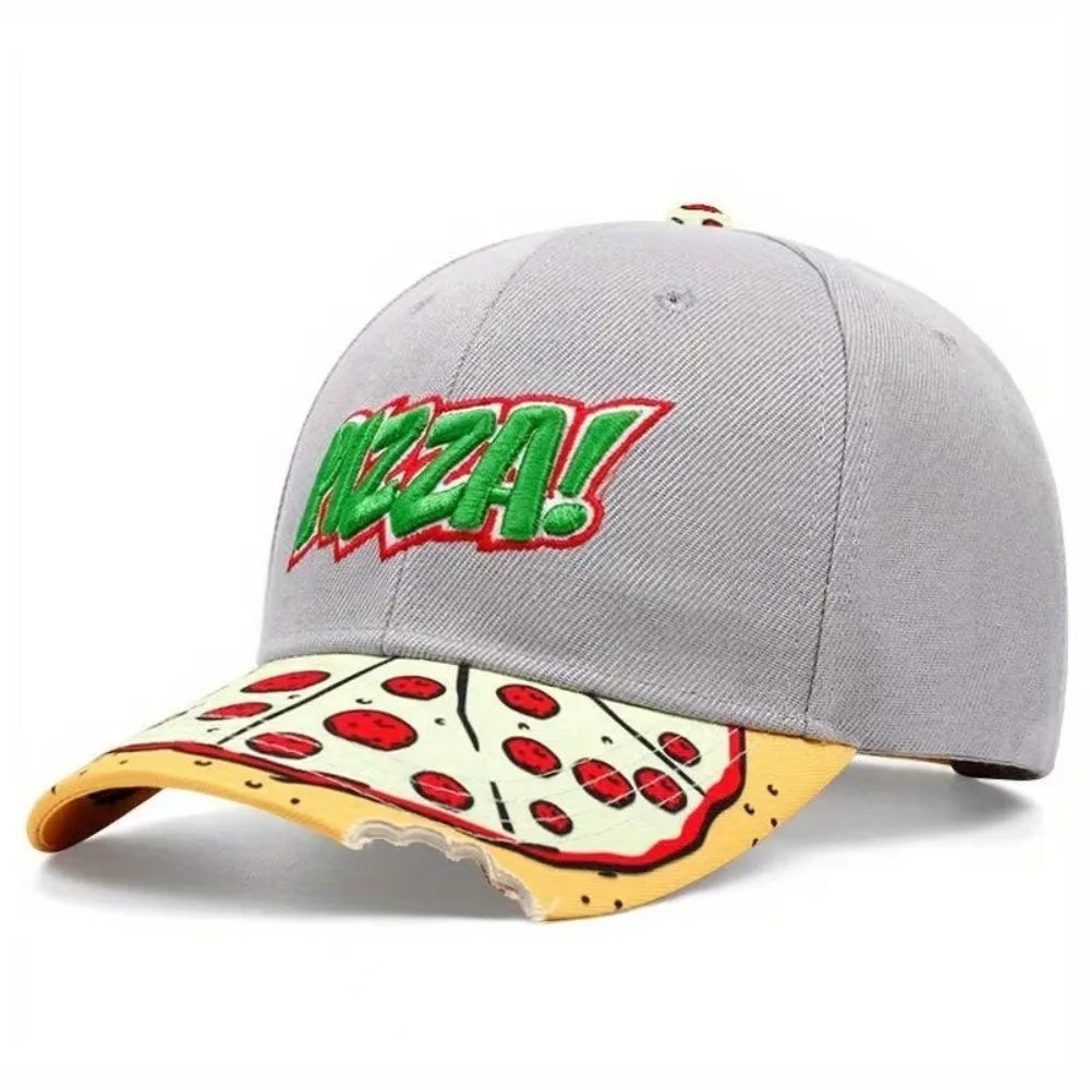 Fashion Casual Hip Hop Hats PIZZA Baseball Cap
