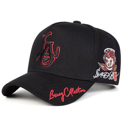 Unisex LA Love Embroidery Baseball Caps