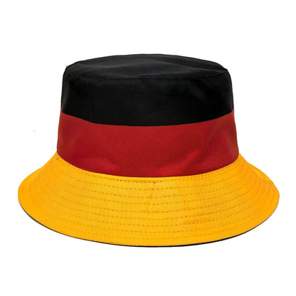 Flag Print Cheer Hat Bucket Hat