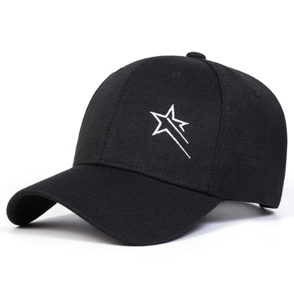 Unisex Five-pointed Star Embroidery Baseball Caps
