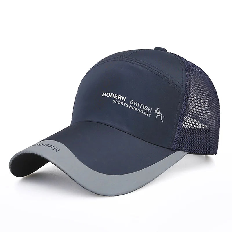 Summer Mesh Baseball Cap For Men Outdoor