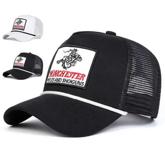 Unisex WINCHESTER Letter Embroidery Baseball Caps Sunscreen Hat