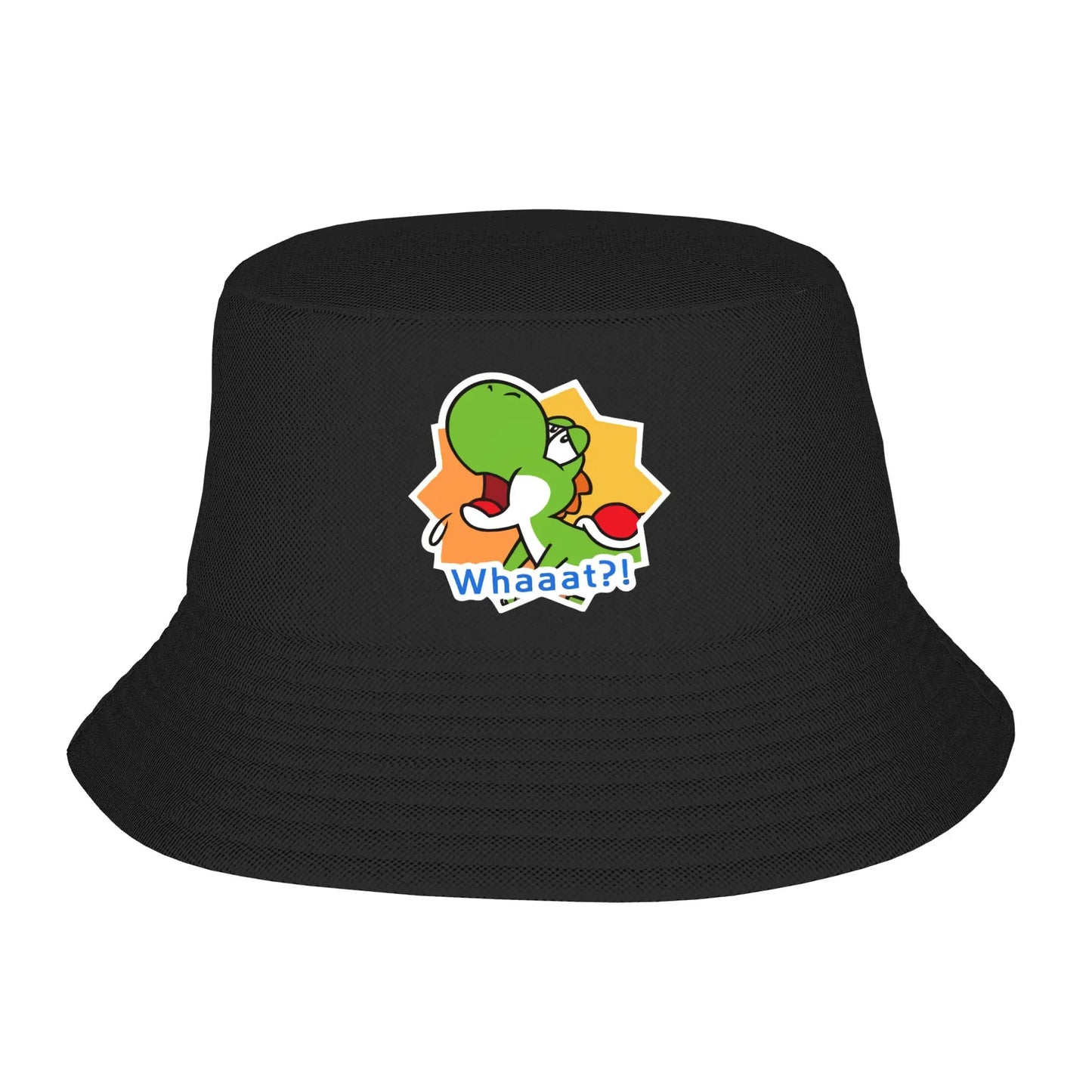 Men Women Bucket Hats Super Mario Yoshi Spring Picnic Headwear Lightweight