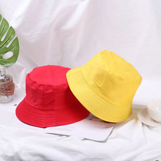 Spring Summer Panama Hat Anti-UV Foldable Bucket Hat Fisherman Cap