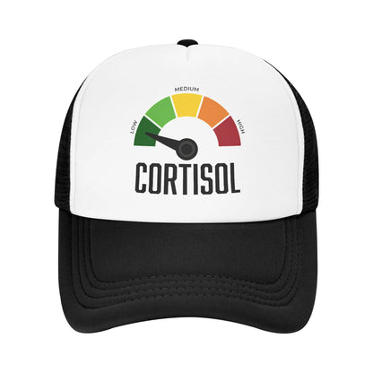 Summer Outdoor Low Cortisol Levels v Mesh Cap Baseball Hats