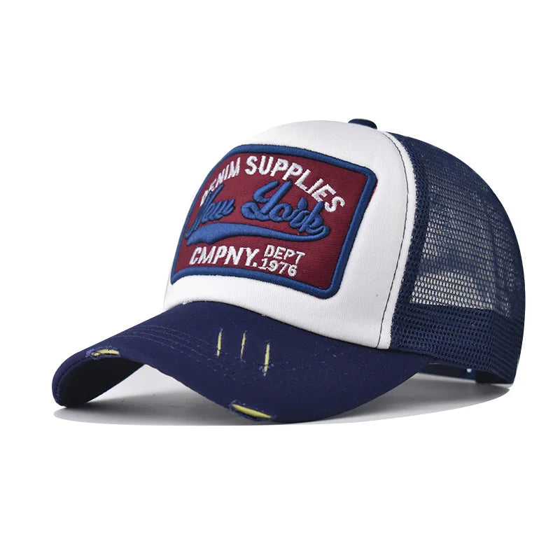 Unisex NEW YORK CMPNY Embroidery Street Baseball Cap