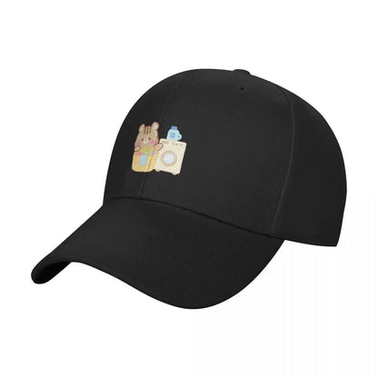 New Cute Kawaii Chipmunk Laundry Day Baseball Cap