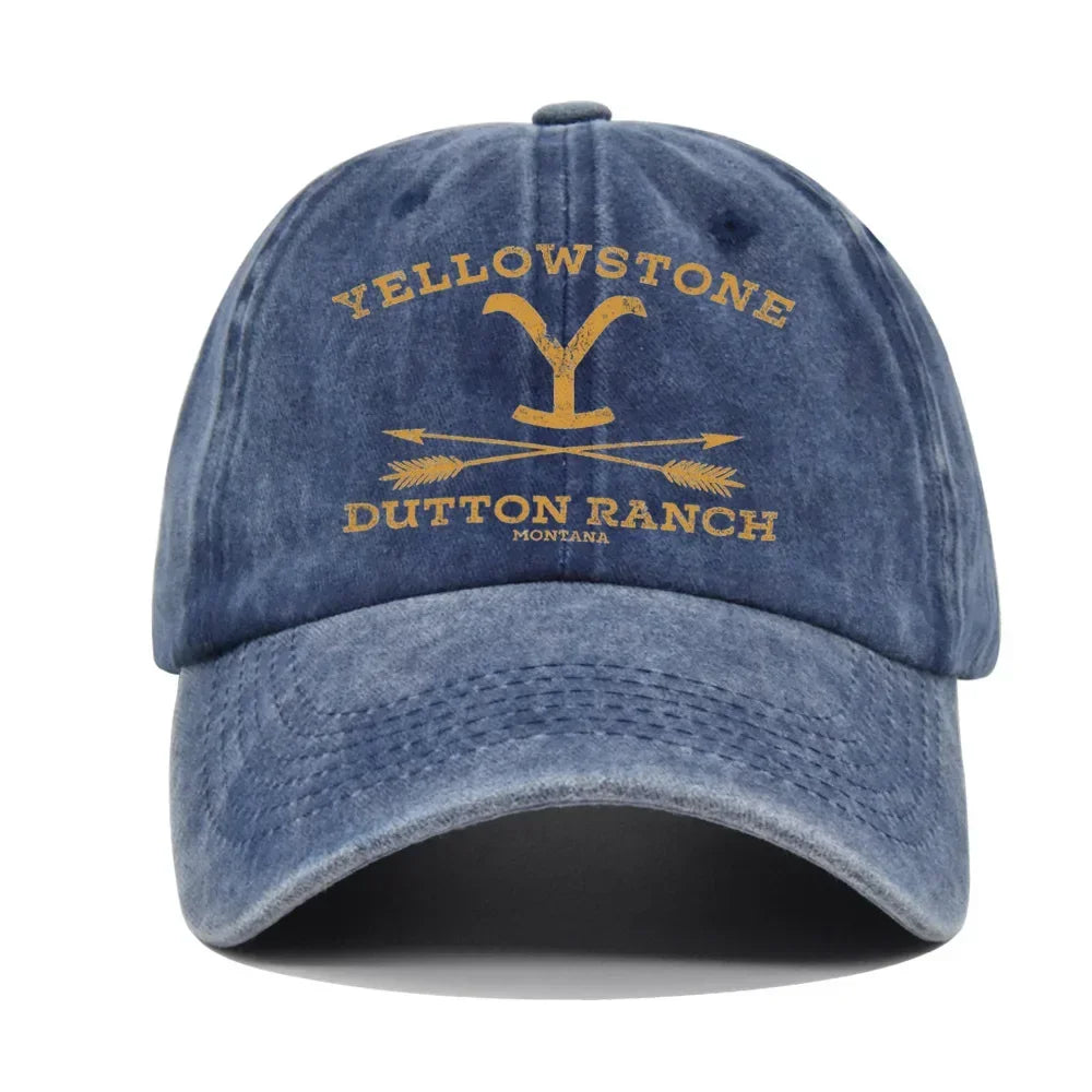 YELLOWSTONE Dutton Ranch Baseball Cap For Men Women
