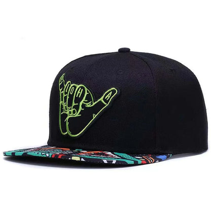 Unisex Angel Halo Embroidery Letter C Hip-hop Hats Snapback Caps