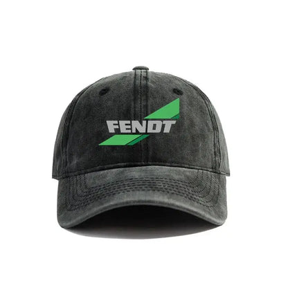 Fendt Agricultural Farming Tractors Distressed Baseball Cap