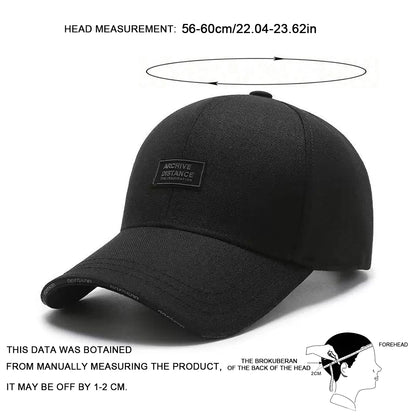Unisex ARCHIVE DISTANCE Embroidery Baseball Caps