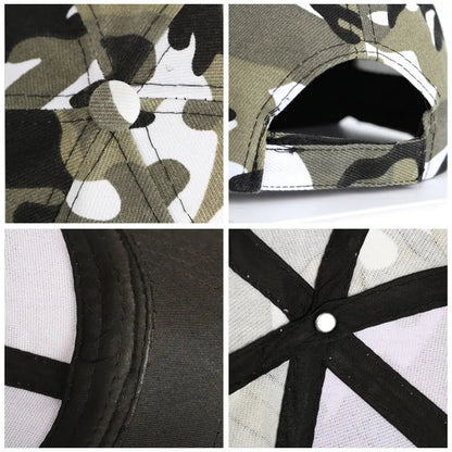 Camouflage Unisex Baseball Men And Women Camouflage Baseball Caps