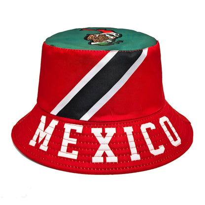 Flag Print Cheer Hat Bucket Hat