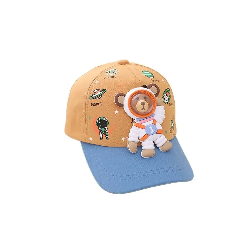 Four Seasons Cotton Cartoon Astronauts Casquette Baseball Cap