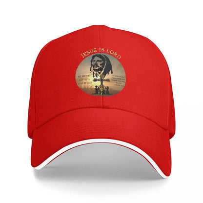 Baseball Caps Jesus Is Lord Bible Verse Awesome Graphic