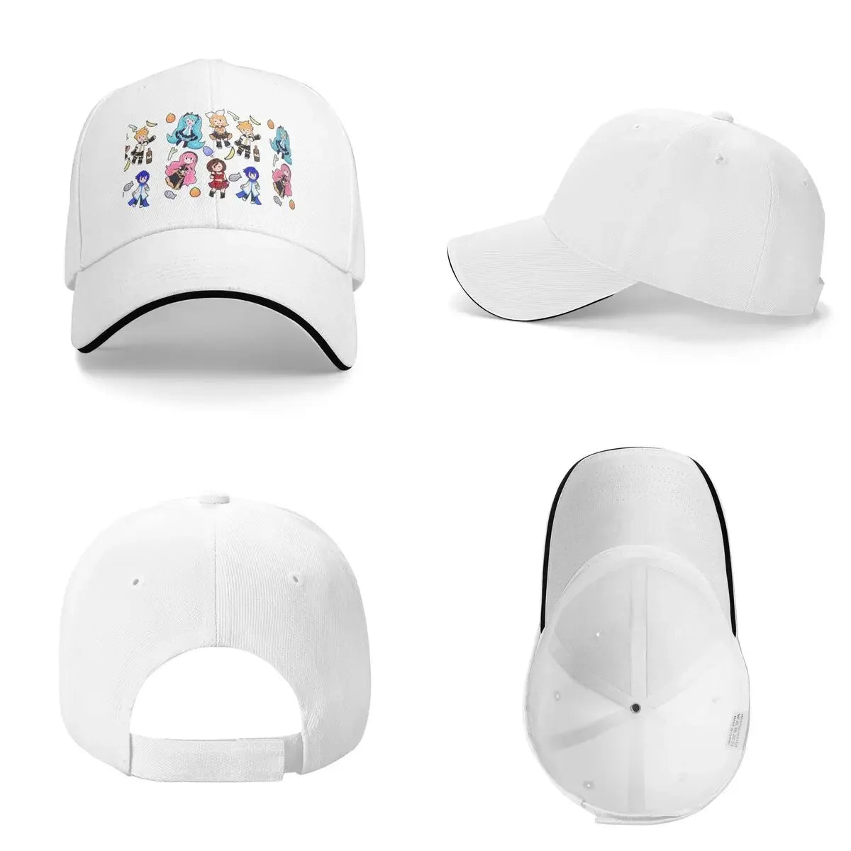 Unisex Baseball Hats Vocaloid Chibi Chaos! Miku