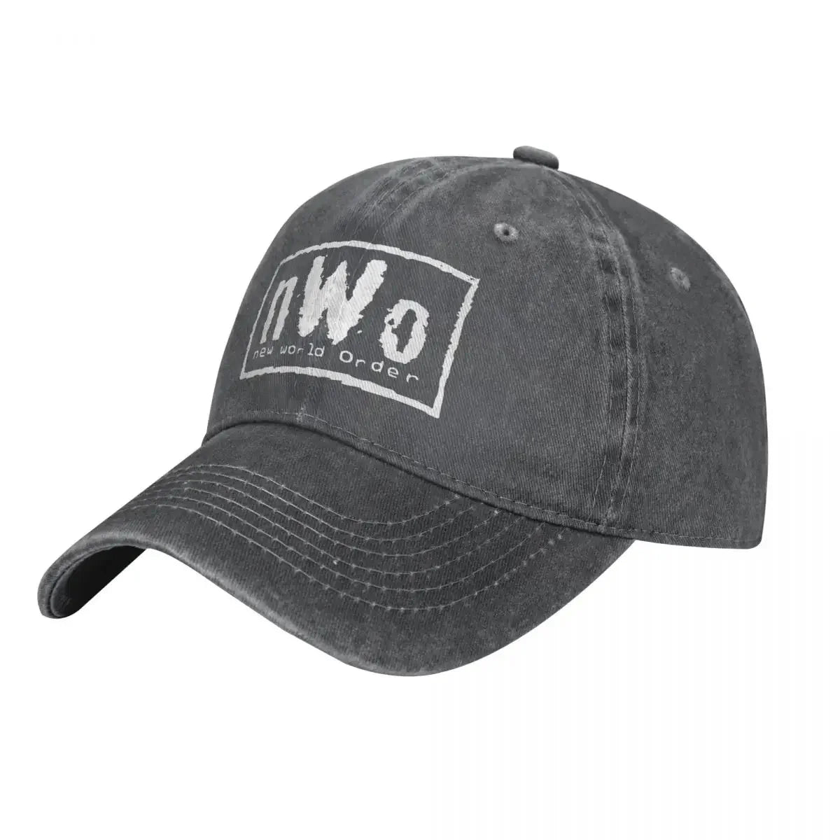 NWO Baseball Cap New World Order Casual Unisex Men Washed Trucker Hat