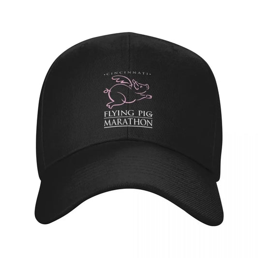 New Flying Pig Marathon Baseball Cap