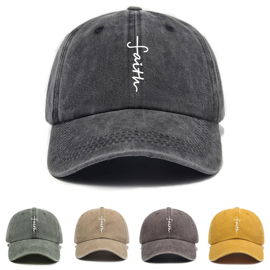 Men's And Women's Washed Baseball Caps Casual Retro Style Hats Truck Driver Hats