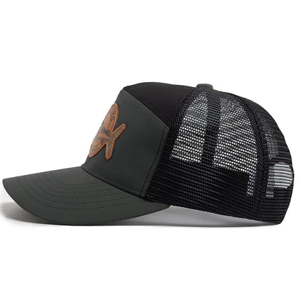 Shark Leather Label Men's Baseball Cap