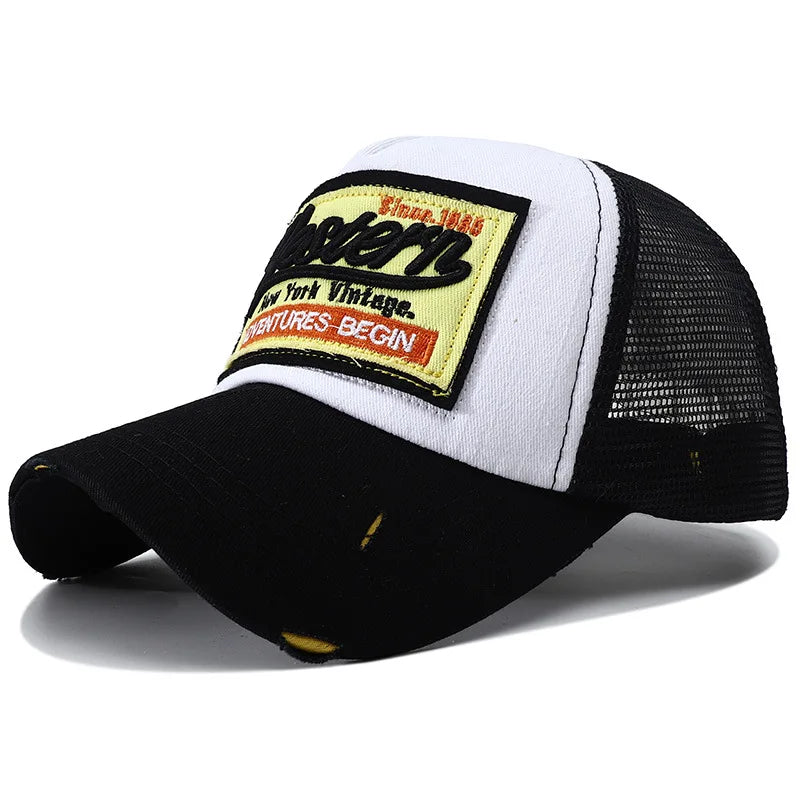 New Letter Embroidery Baseball Cap Chapeau Homme
