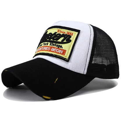 New Letter Embroidery Baseball Cap Chapeau Homme