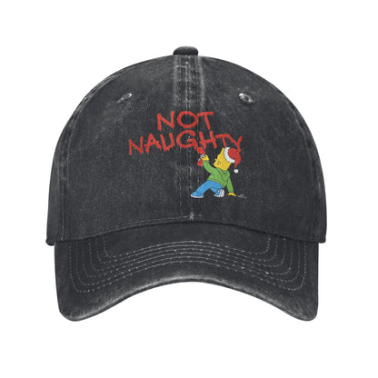 The S-simpson Graffiti Not Naughty Sun Baseball Cap
