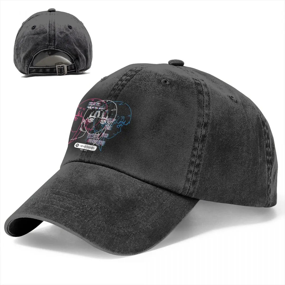 Serial Experiments Lain Anime Multicolor Hat Baseball Hat