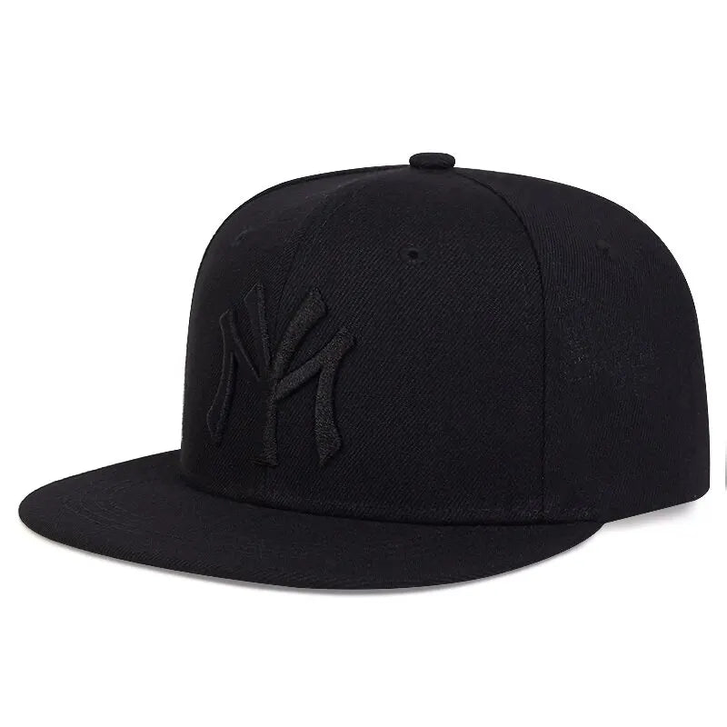 Unisex Letter Embroidery Hip-hop Hats Snapback Caps