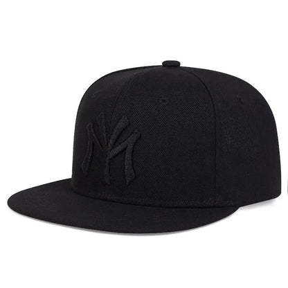Unisex Letter Embroidery Hip-hop Hats Snapback Caps