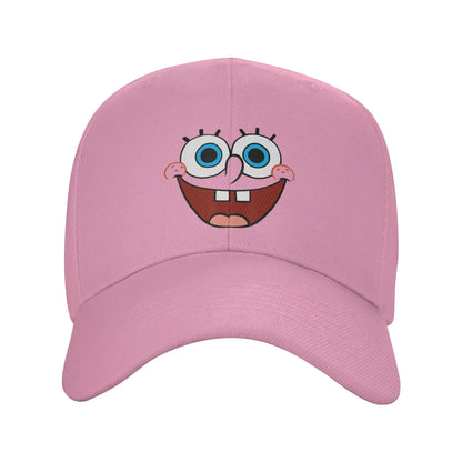 Spongebobs Large Smiling Face Sun Baseball Cap