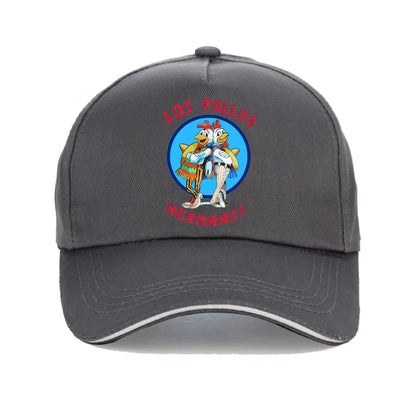 Men's Fashion Chicken Cap Summer LOS POLLOS Hermanos Baseball Cap