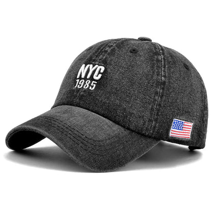Unisex Light Board Denim Washed Baseball