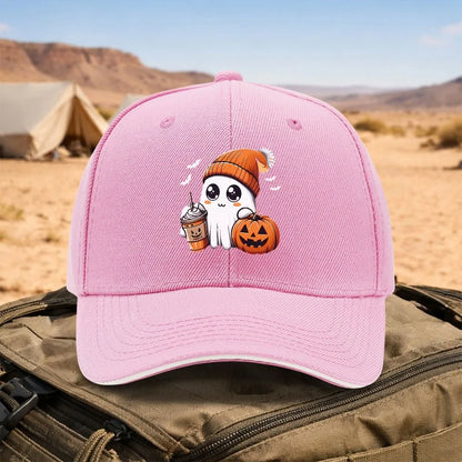 Pumpkin Spice Print Adjustable Baseball Cap