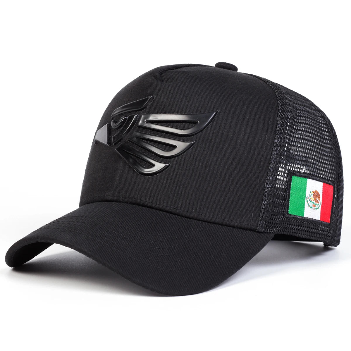 Unisex Mexican Eagle Label Baseball Caps