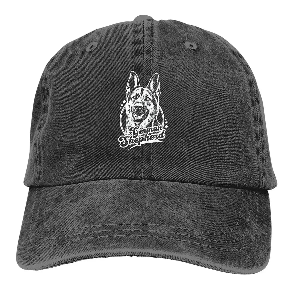 German Shepherd K-9 Washed Baseball Cap