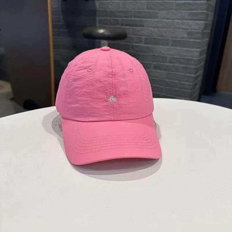Summer Embroidery Quick-Drying Hat Baseball Cap