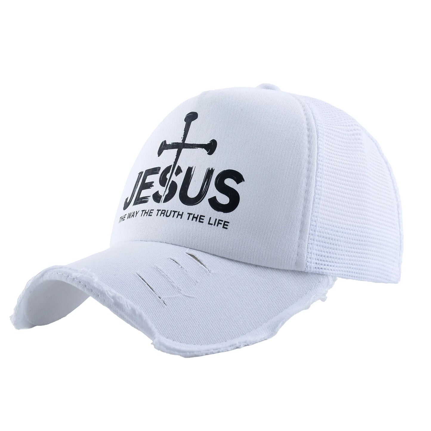 Washed Denim Pink Baseball Cap Women Men