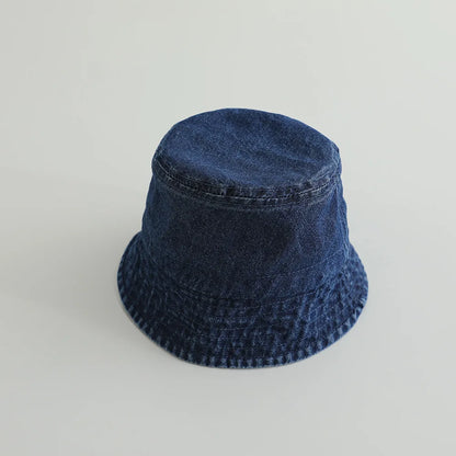 Summer Autumn Cowboy Baby Bucket Hat Soft Summer Baby Boys Girls