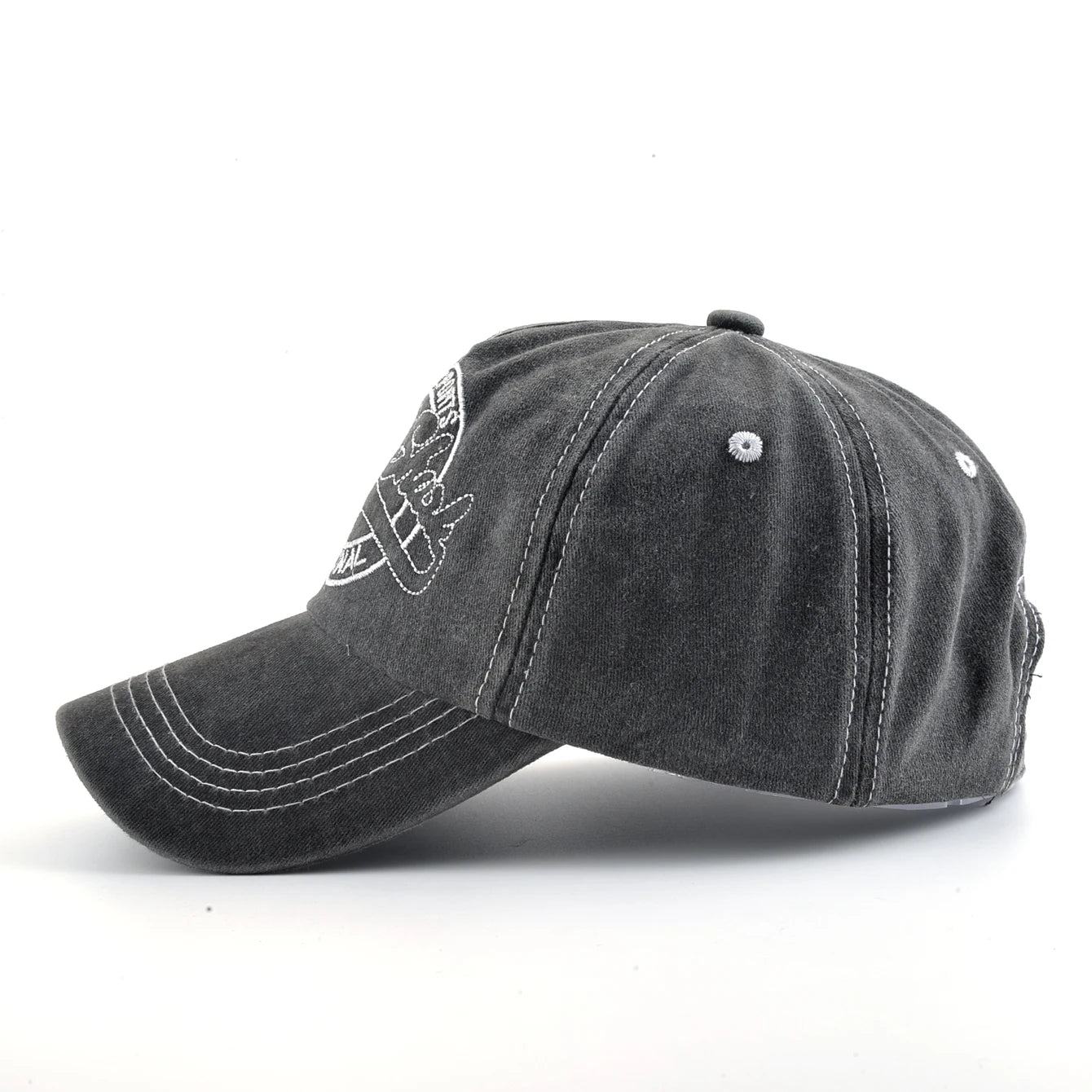 Unisex Vintage Baseball Cap Men Women Spring Summer Sun Visor Cap Embroidery Letter