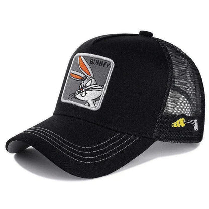 High Quality Brand Anime Cartoon Snapback Cotton Baseball Cap Men Women