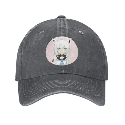 Shirakami Fubuki Hololive Circle Unisex Baseball Cap