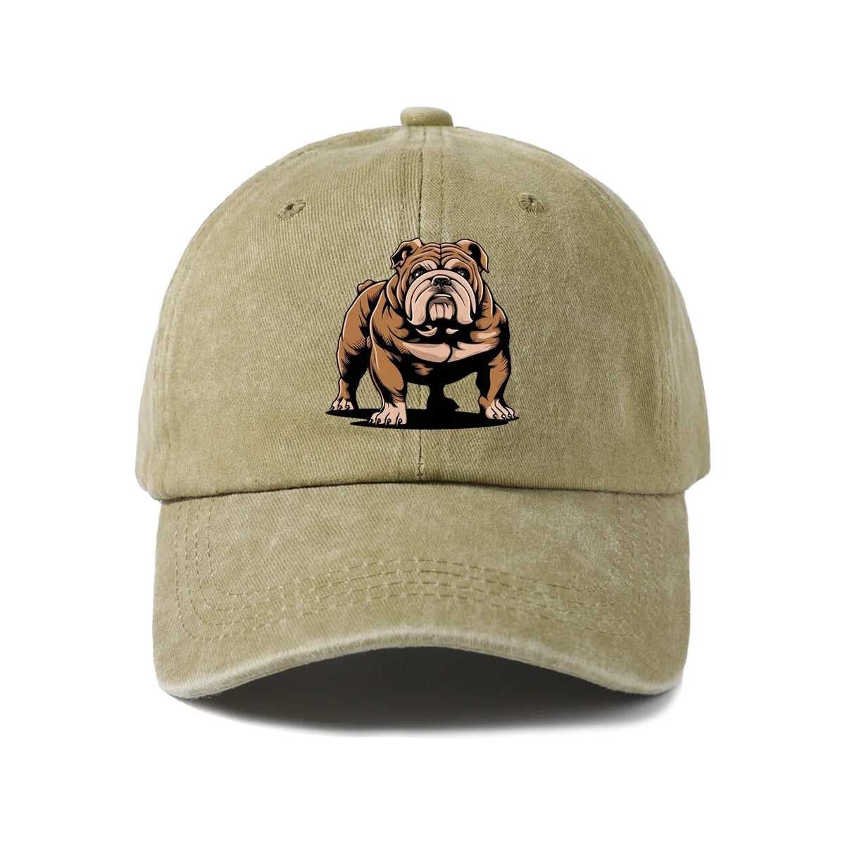 Vintage Quote Graphic Washed Baseball Cap
