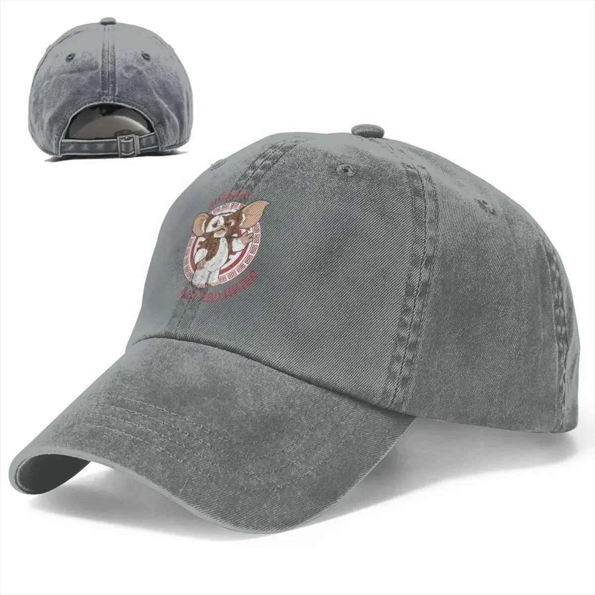 Washed Men's Baseball Cap GIZMO Essential Trucker Snapback Cowboy Caps Dad Hat