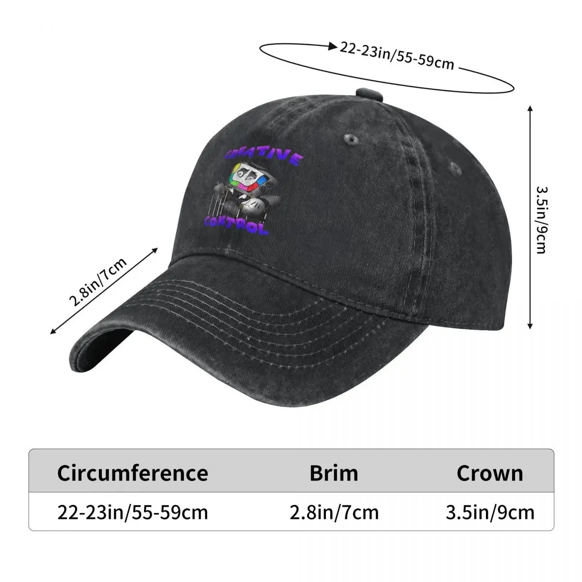 Creative Control Mr Puzzles Fashion Baseball Cap Peaked Men Women