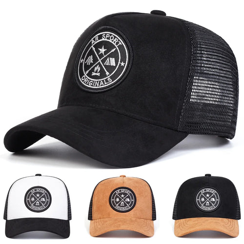 Unisex AR SPORT Letter Embroidery Baseball Caps