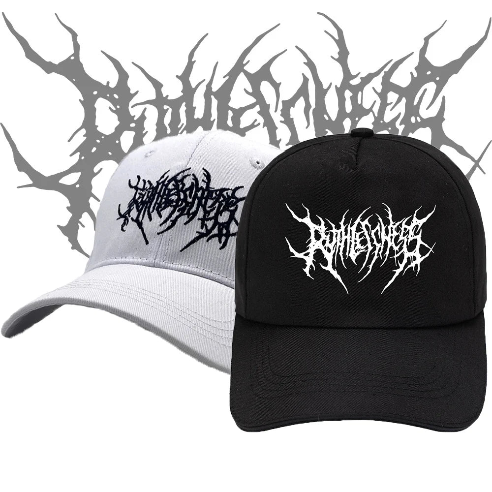 Gothic Street Punk Frauen Baseball Cap Cotton Fashion