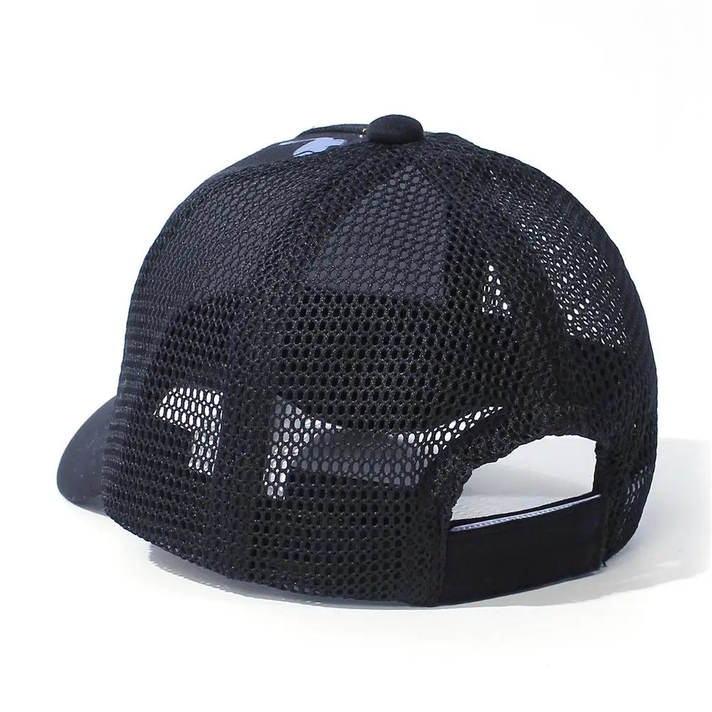 Adjustable Baseball Hat Dinosaur Printed Quick Drying Mesh Baseball Hat