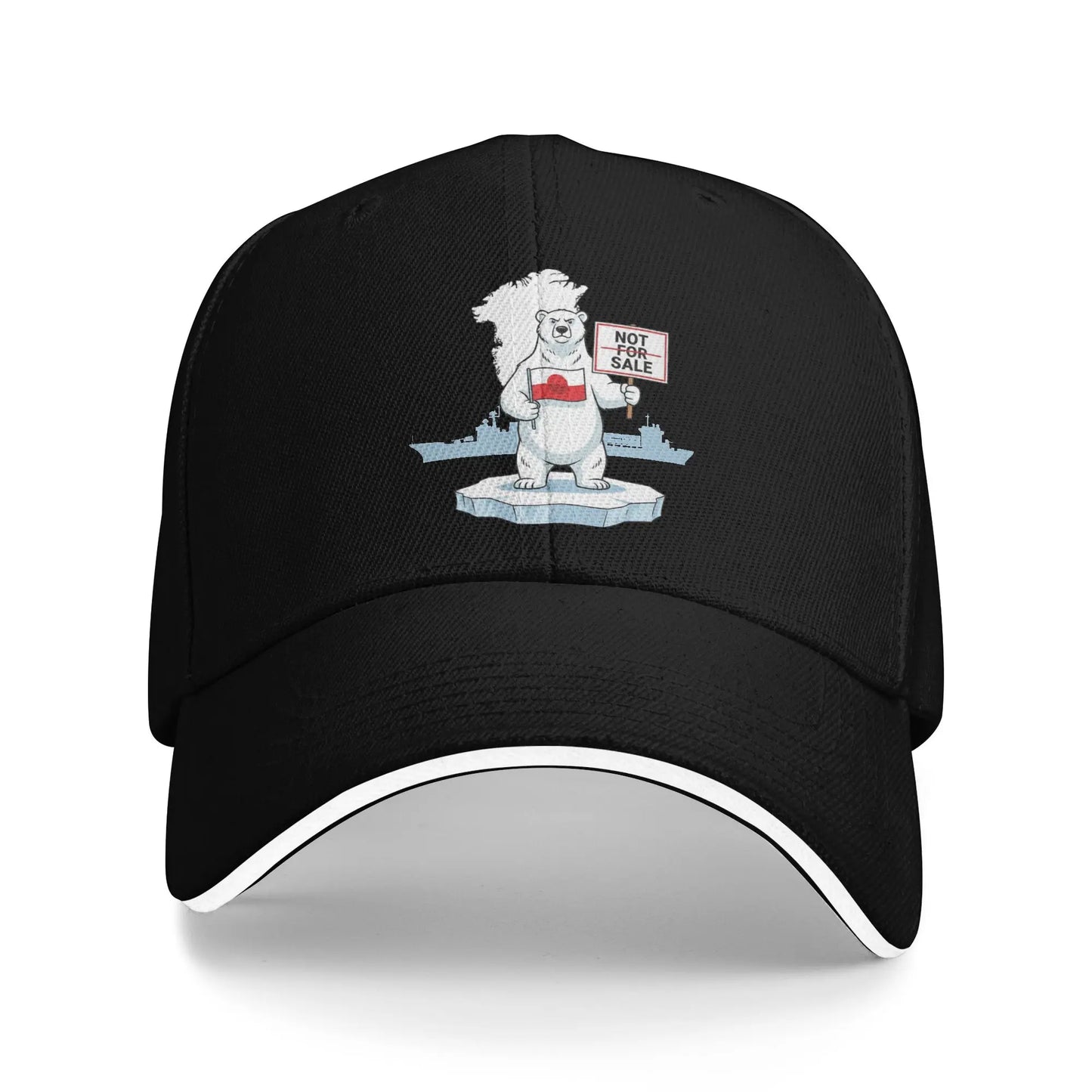 Greenland Is Not For Sale Caps For Men Women Stylish Baseball Cap